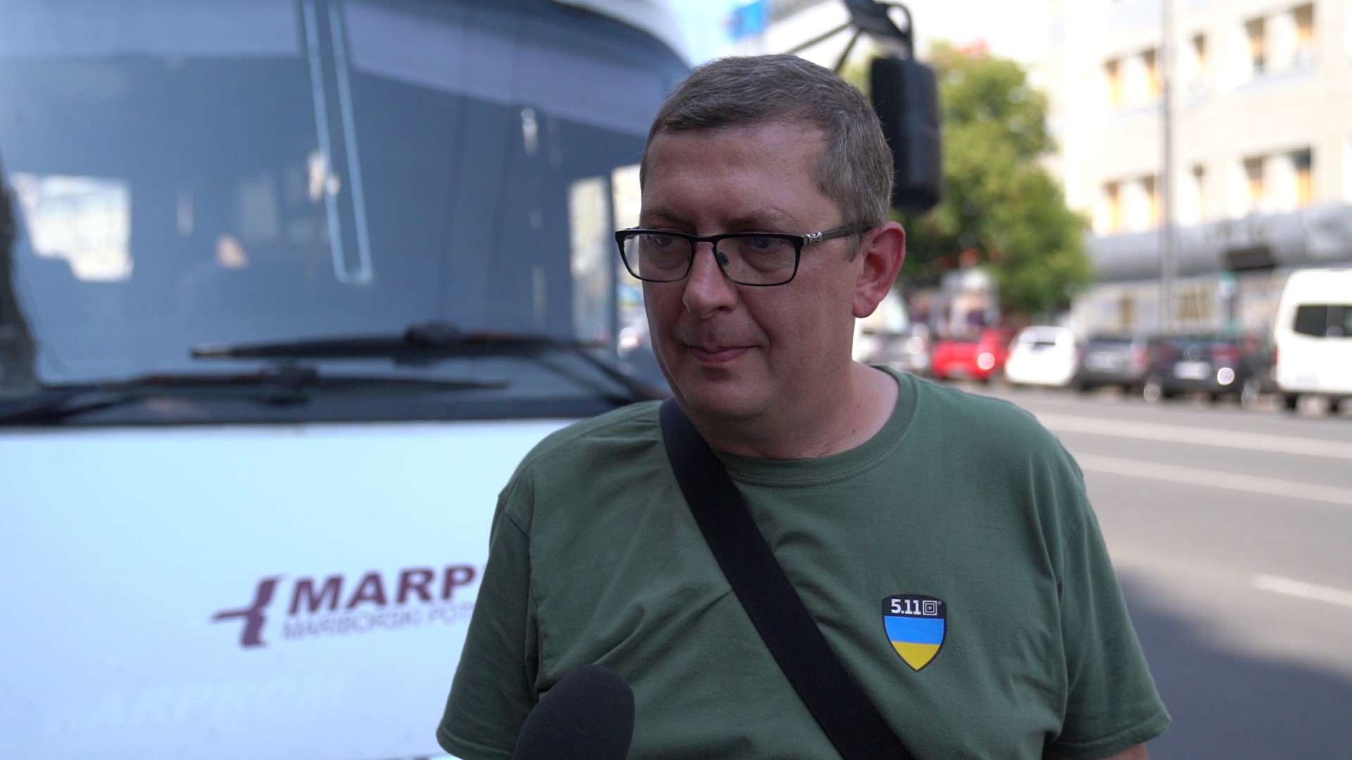 Харкову передали автобус та гуманітарну допомогу зі Словенії
