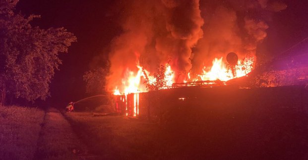 У Богодухівському, Ізюмському та Чугуївському районах були пожежі через обстріли