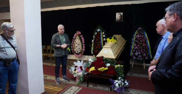 У Харкові попрощалися з Тетяною Вєркіною