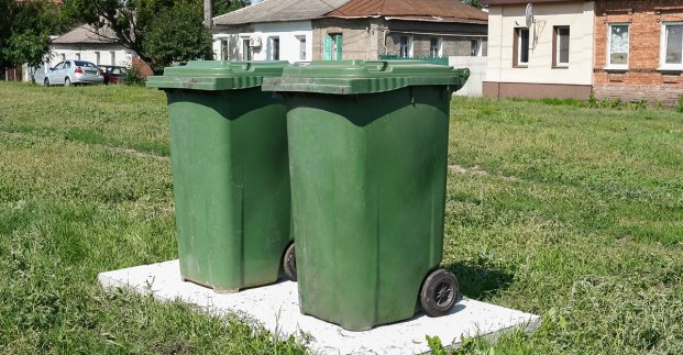 У Харкові в приватному секторі почали встановлювати контейнери для збору сміття