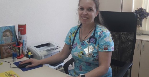 #Обличчя_Харкова. Ольга Григор’єва - педіатр Міської дитячої поліклініки №1