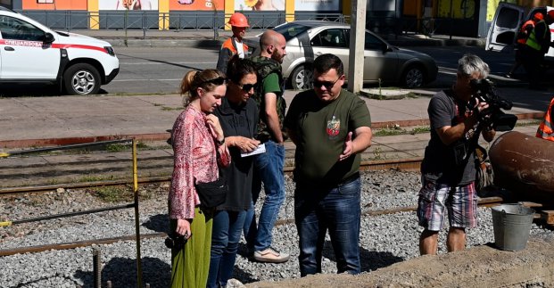 Італійська журналістка ознайомилася з роботою «Харківських теплових мереж»