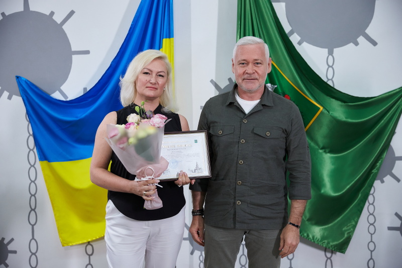 У Харкові нагородили працівників комунальних служб та волонтерів