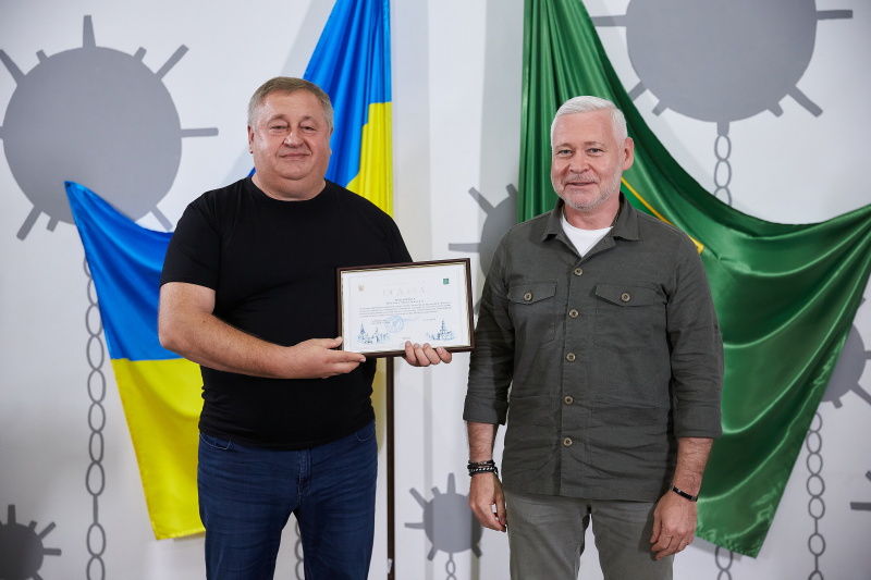 У Харкові нагородили працівників комунальних служб та волонтерів