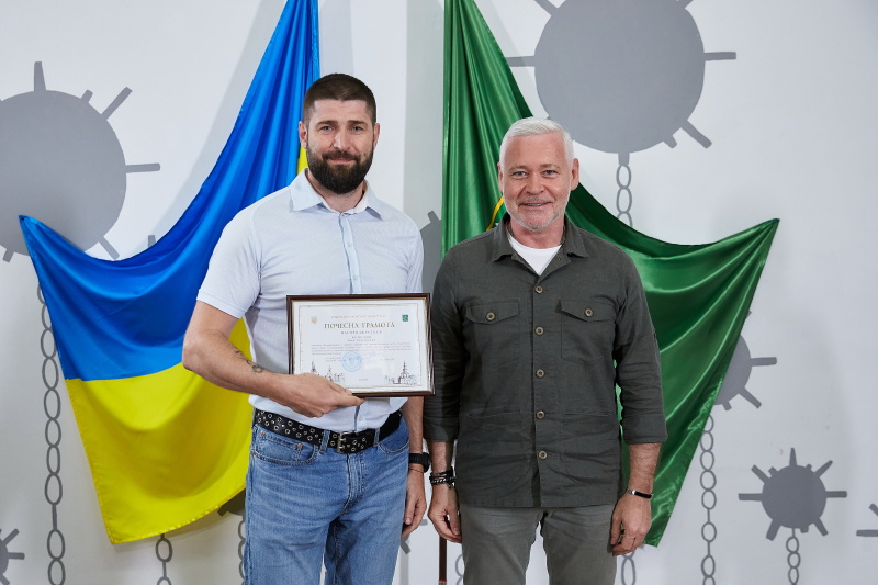 У Харкові нагородили працівників комунальних служб та волонтерів
