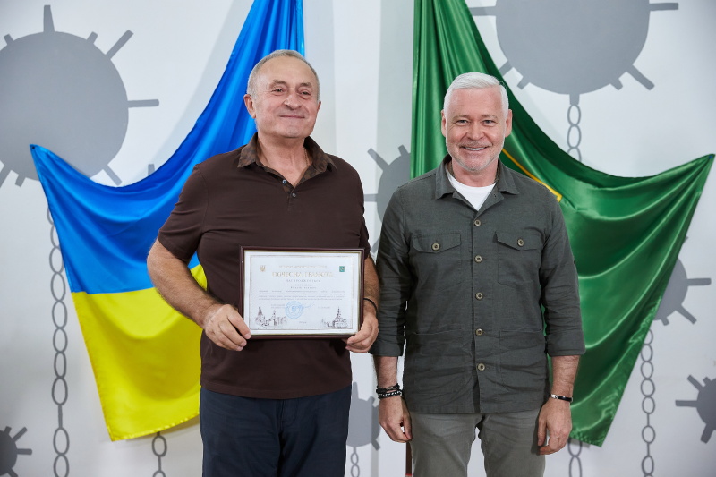 У Харкові нагородили працівників комунальних служб та волонтерів