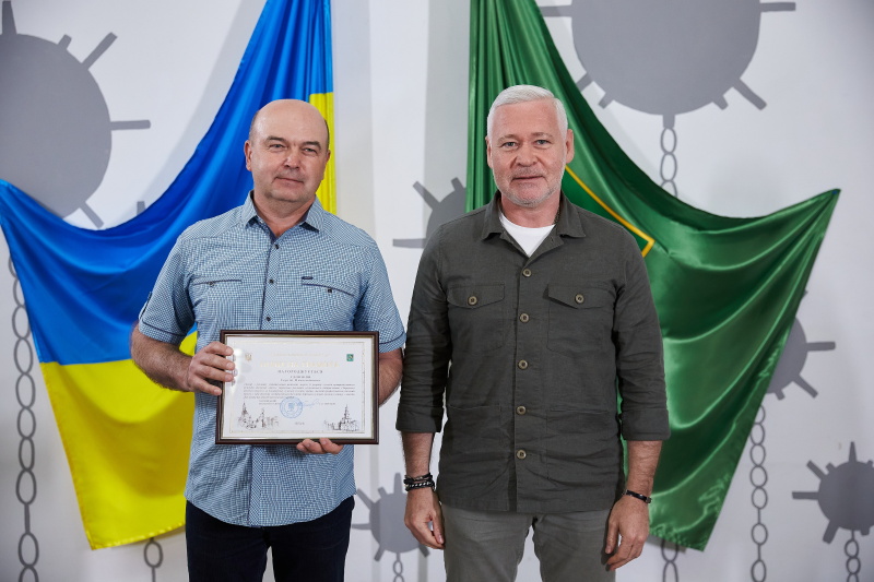 У Харкові нагородили працівників комунальних служб та волонтерів