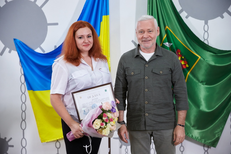 У Харкові нагородили працівників комунальних служб та волонтерів