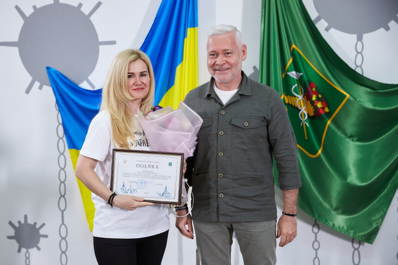 У Харкові нагородили працівників комунальних служб та волонтерів