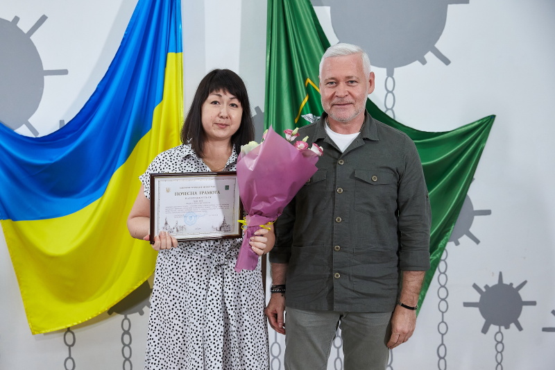 У Харкові нагородили працівників комунальних служб та волонтерів