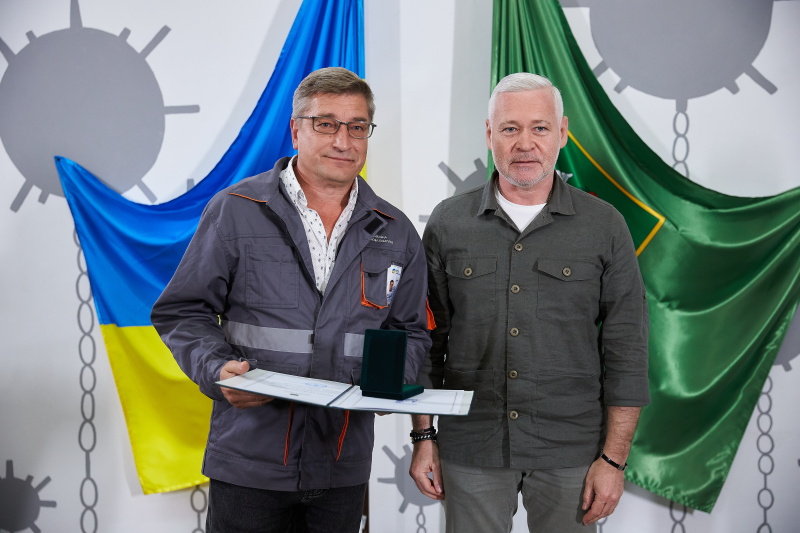 У Харкові нагородили працівників комунальних служб та волонтерів