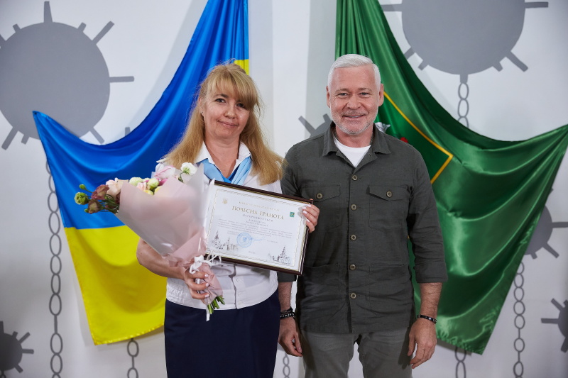 У Харкові нагородили працівників комунальних служб та волонтерів