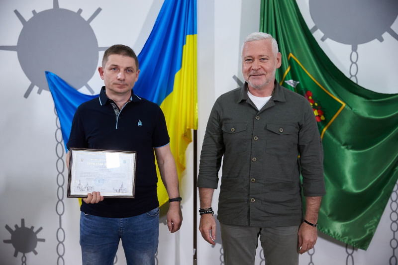 У Харкові нагородили працівників комунальних служб та волонтерів