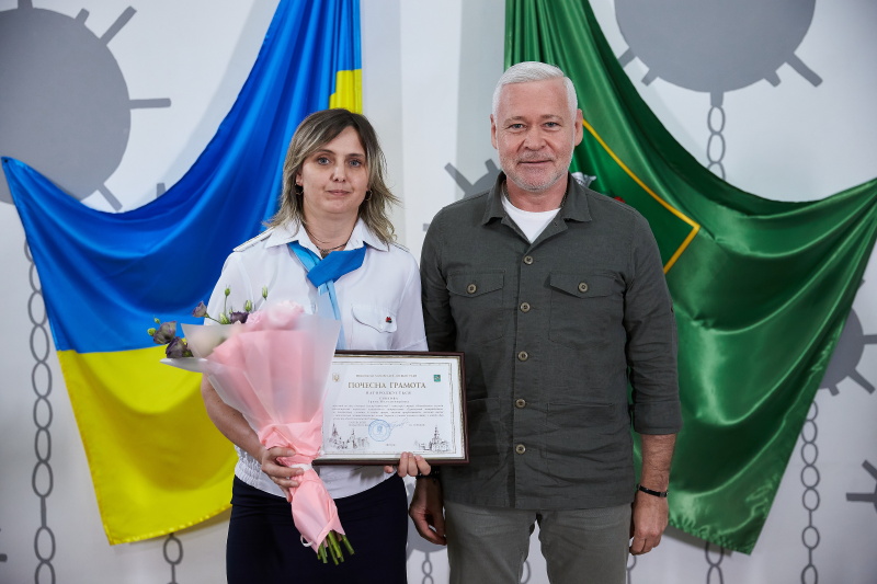 У Харкові нагородили працівників комунальних служб та волонтерів