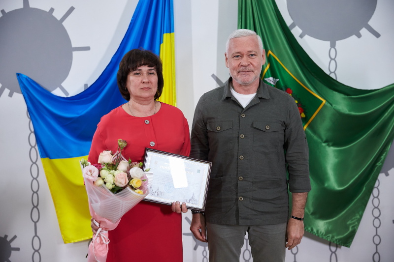У Харкові нагородили працівників комунальних служб та волонтерів
