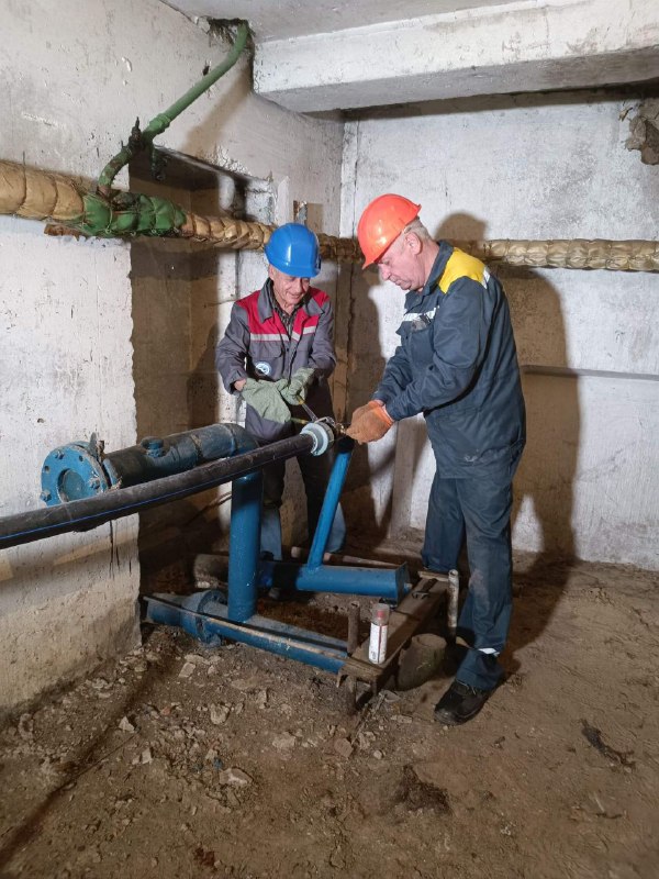 «Харківводоканал» завершує підготовку внутрішньобудинкових систем до опалювального сезону