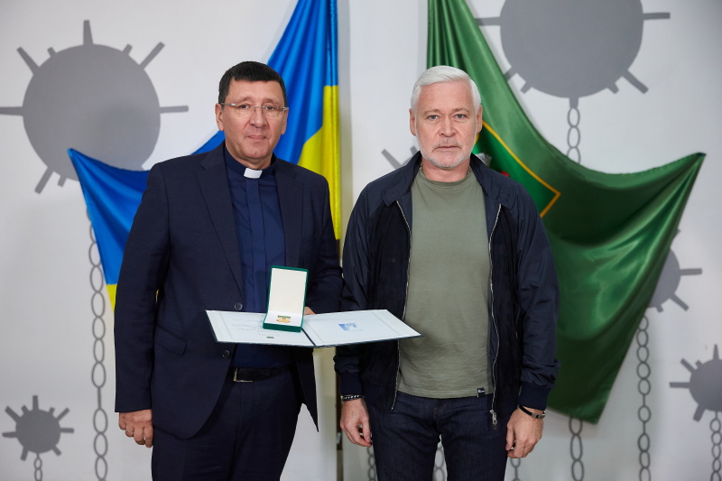 Ігор Терехов подякував за відданість Харкову представникам духовенства