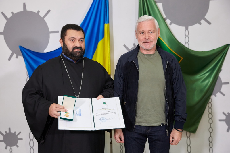 Ігор Терехов подякував за відданість Харкову представникам духовенства