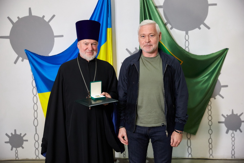 Ігор Терехов подякував за відданість Харкову представникам духовенства