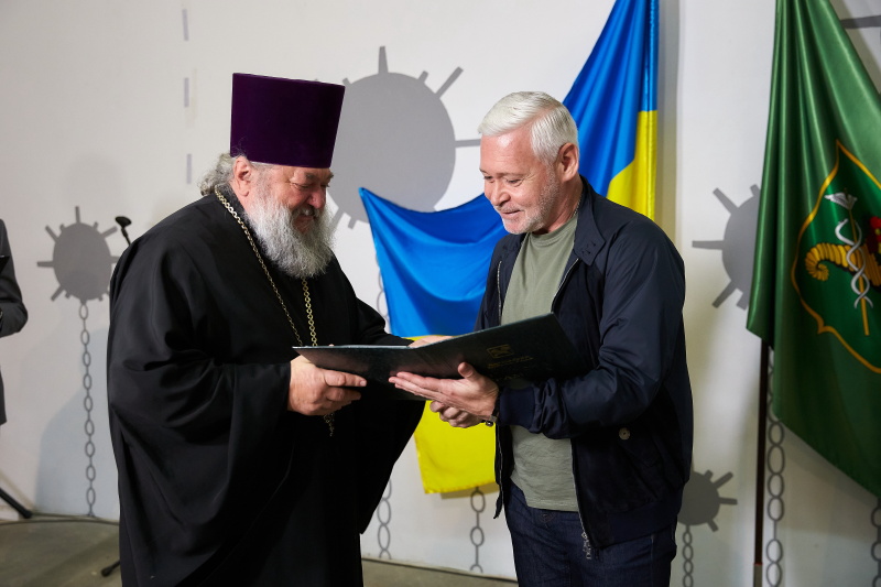 Ігор Терехов подякував за відданість Харкову представникам духовенства