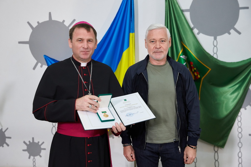 Ігор Терехов подякував за відданість Харкову представникам духовенства