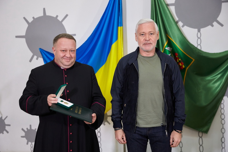 Ігор Терехов подякував за відданість Харкову представникам духовенства