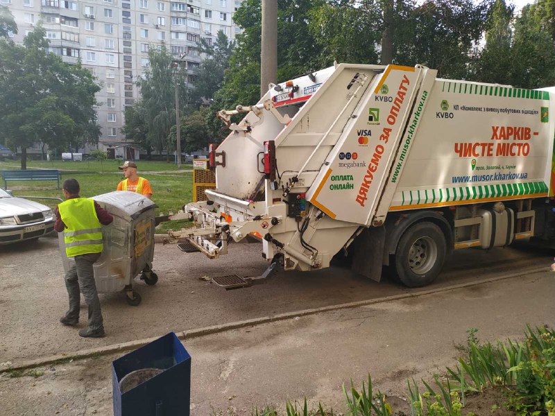 За тиждень з Харкова вивезли 43 тисячі кубометрів сміття