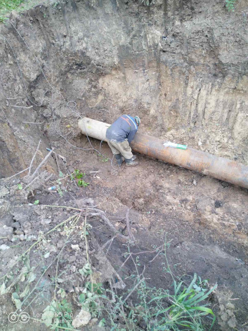 У П'ятихатках відновили водопостачання після вибуху на трубопроводі