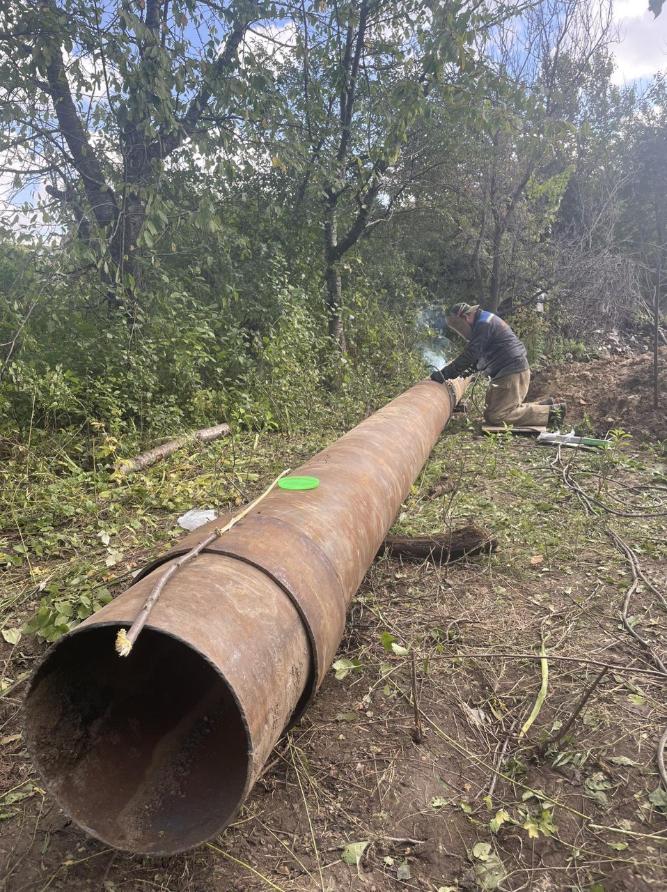У П'ятихатках відновили водопостачання після вибуху на трубопроводі