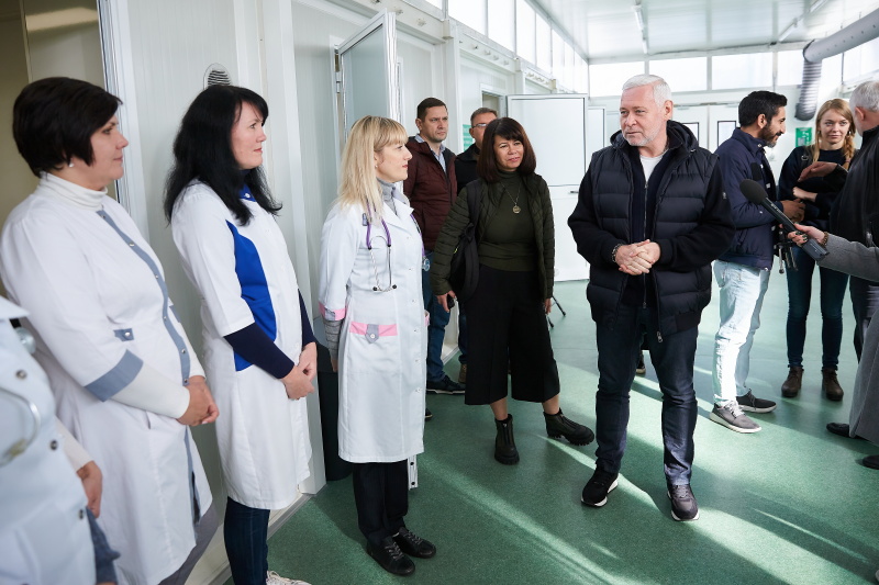 На Салтівці відкрили мобільну амбулаторію
