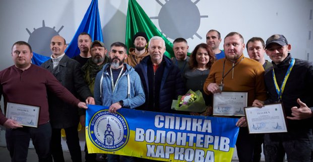 Ігор Терехов подякував волонтерам-автомобілістам за допомогу харків'янам