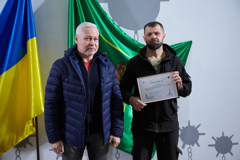 Ігор Терехов подякував волонтерам-автомобілістам за допомогу харків'янам