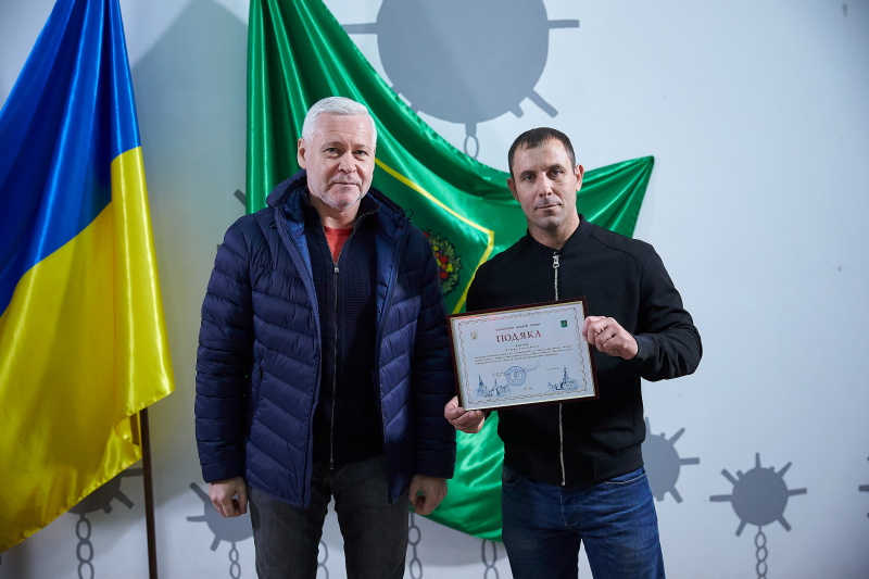 Ігор Терехов подякував волонтерам-автомобілістам за допомогу харків'янам