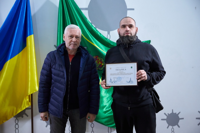 Ігор Терехов подякував волонтерам-автомобілістам за допомогу харків'янам