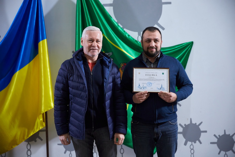 Ігор Терехов подякував волонтерам-автомобілістам за допомогу харків'янам