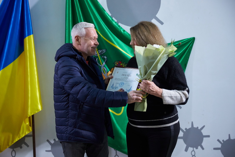 Ігор Терехов подякував волонтерам-автомобілістам за допомогу харків'янам