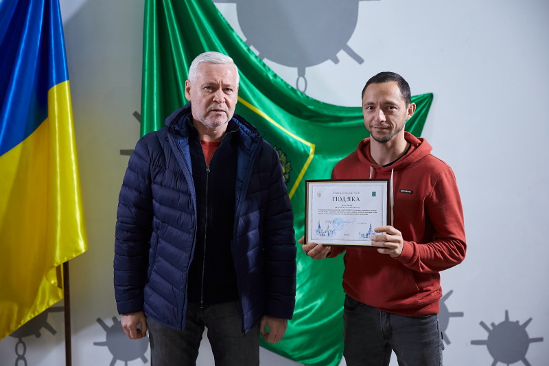 Ігор Терехов подякував волонтерам-автомобілістам за допомогу харків'янам