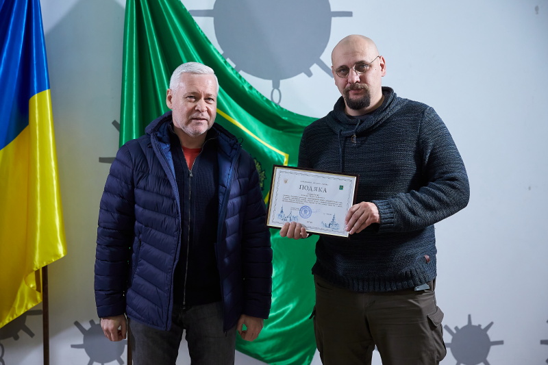 Ігор Терехов подякував волонтерам-автомобілістам за допомогу харків'янам