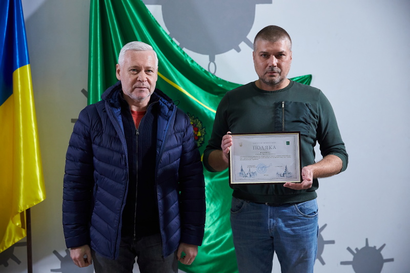 Ігор Терехов подякував волонтерам-автомобілістам за допомогу харків'янам