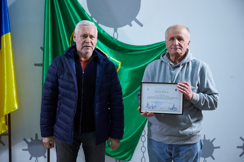 Ігор Терехов подякував волонтерам-автомобілістам за допомогу харків'янам