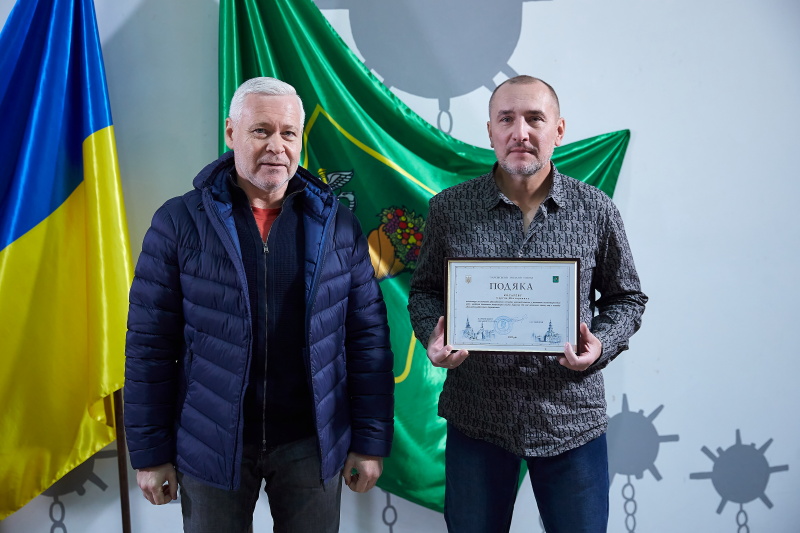 Ігор Терехов подякував волонтерам-автомобілістам за допомогу харків'янам