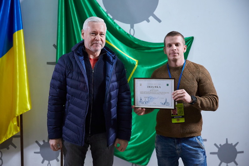 Ігор Терехов подякував волонтерам-автомобілістам за допомогу харків'янам