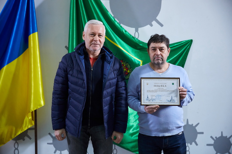 Ігор Терехов подякував волонтерам-автомобілістам за допомогу харків'янам