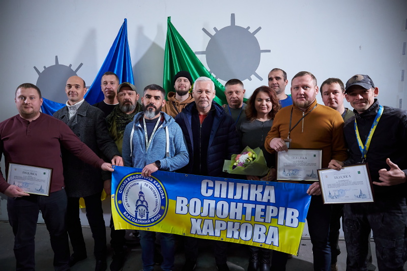 Ігор Терехов подякував волонтерам-автомобілістам за допомогу харків'янам