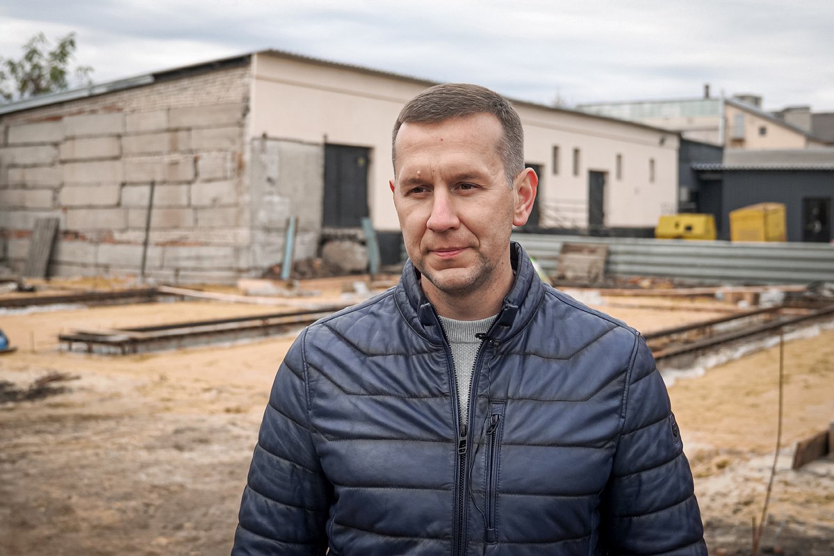 У Харкові відкрили майстерню з ремонту контейнерів