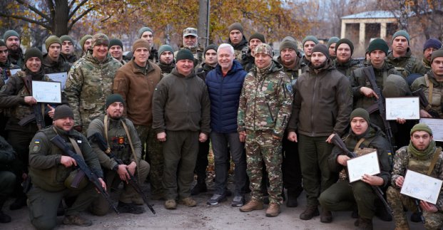 Ігор Терехов нагородив ракетників та артилеристів