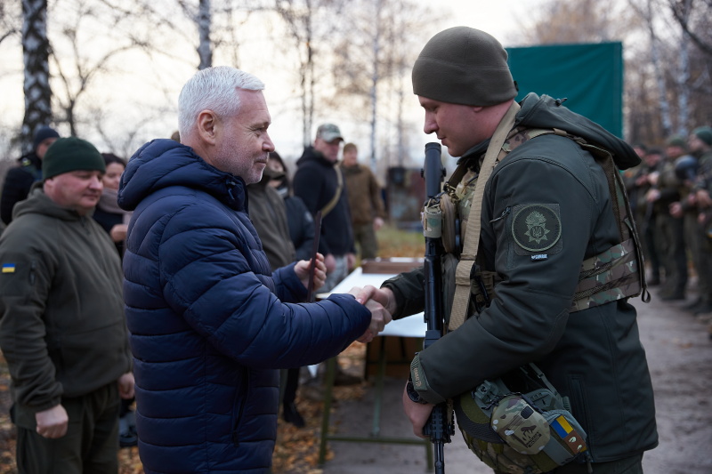 Ігор Терехов нагородив ракетників та артилеристів