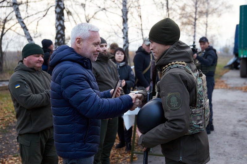 Ігор Терехов нагородив ракетників та артилеристів
