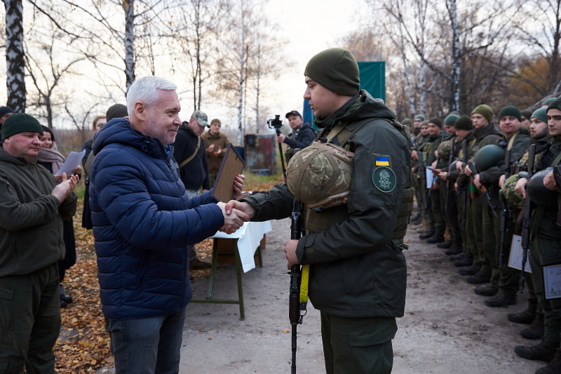 Ігор Терехов нагородив ракетників та артилеристів