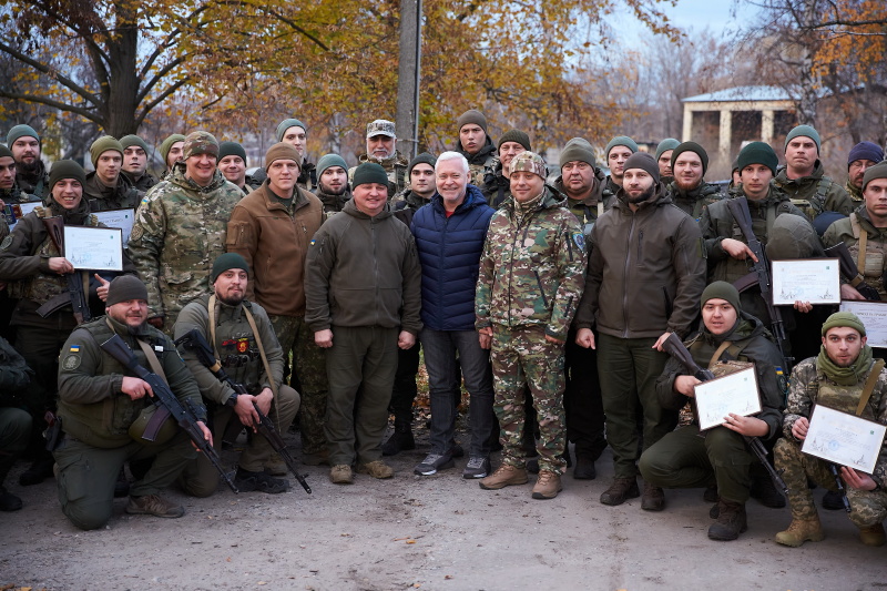 Ігор Терехов нагородив ракетників та артилеристів